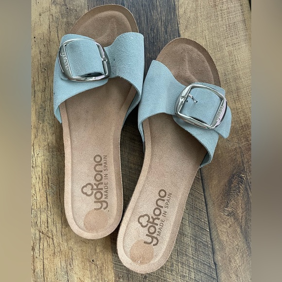 Yokono Shoes Unworn Mint Green Sandals Poshmark